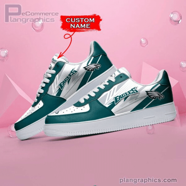 Philadelphia Eagles NFL Personalized Air Force 1 Shoes