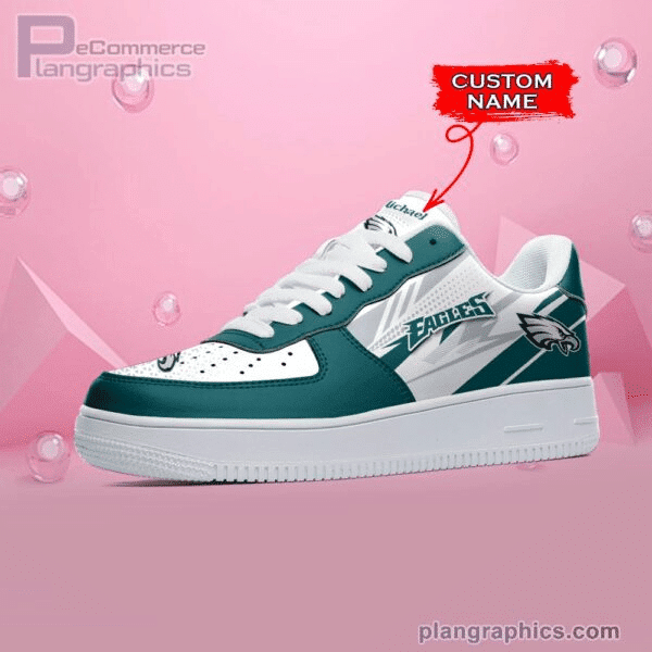 Philadelphia Eagles NFL Personalized Air Force 1 Shoes