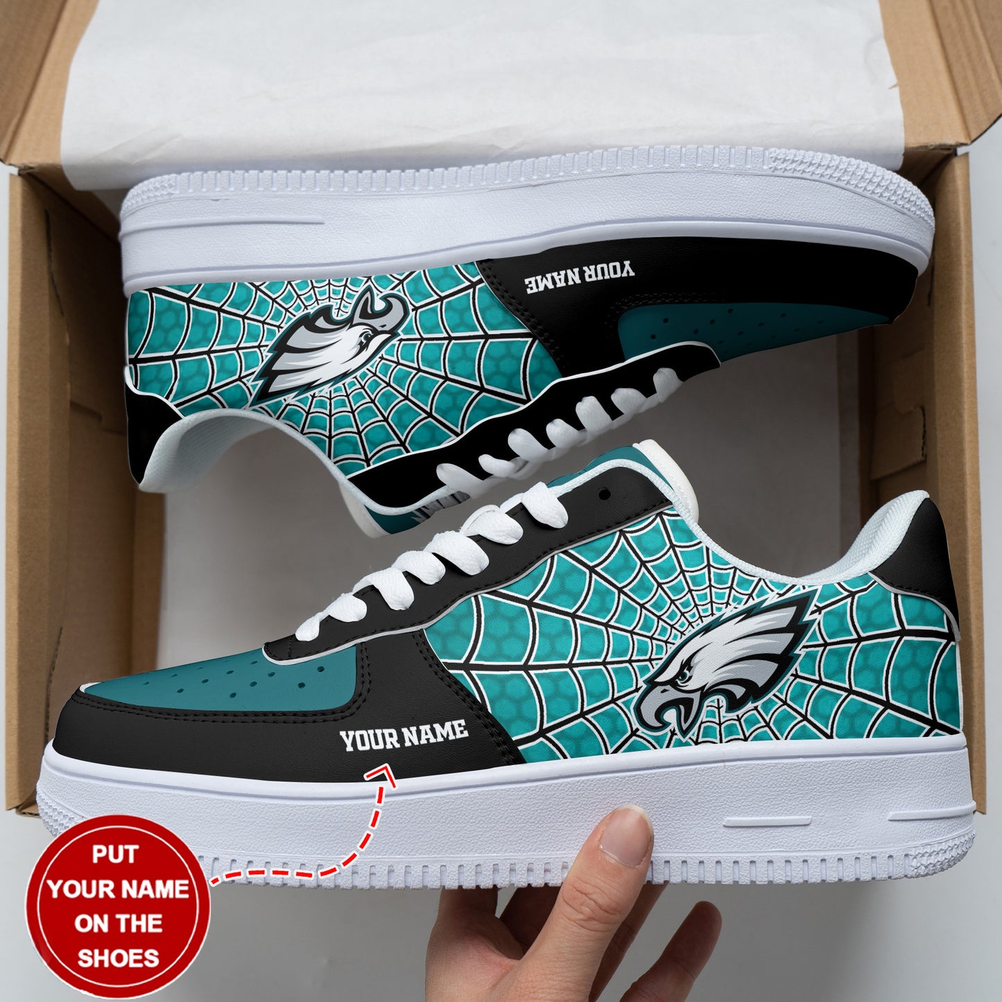 Philadelphia Eagles Personalized AF1 Shoes BG304