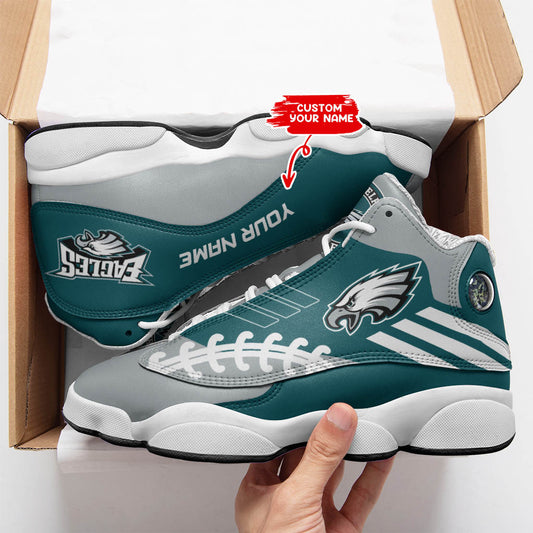 Philadelphia Eagles Personalized AJD13 Sneakers BG192