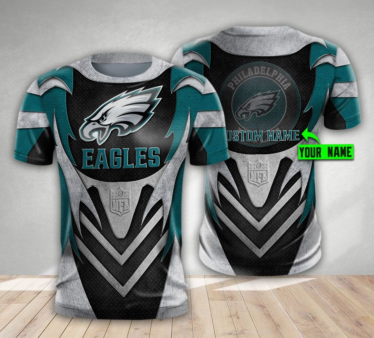 Philadelphia Eagles Personalized All Over Printed 447