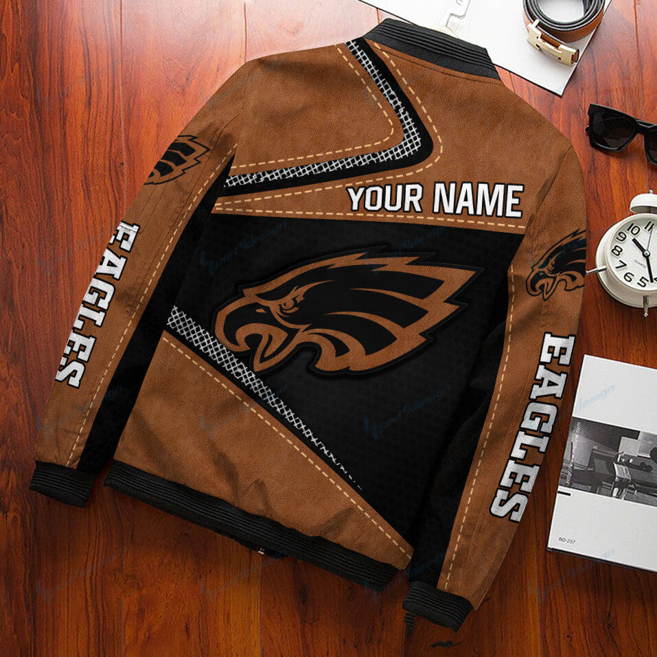 Philadelphia Eagles Personalized Bomber Jacket BG469