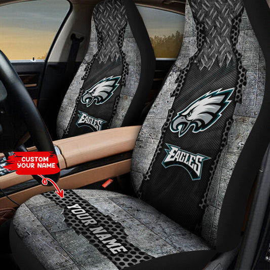 Philadelphia Eagles Personalized Car Seat Covers BG261