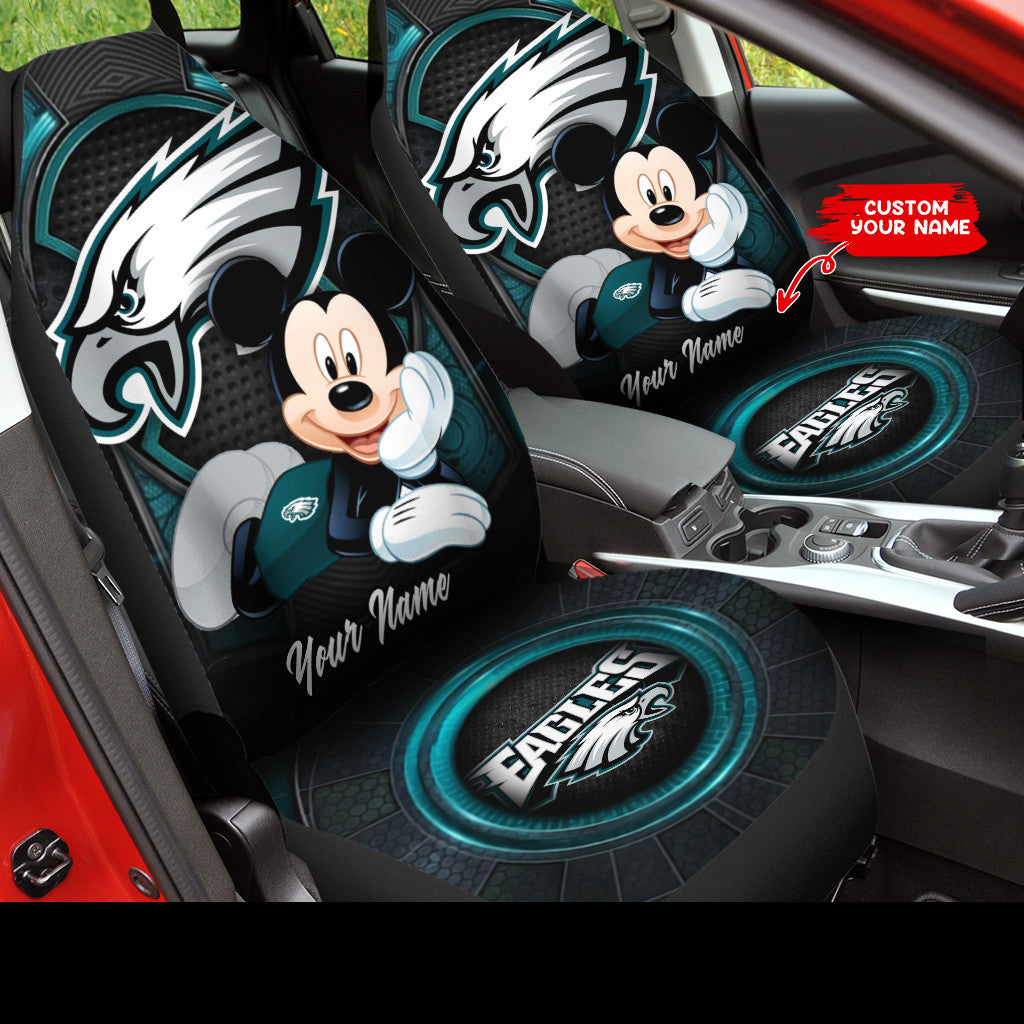 Philadelphia Eagles Personalized Car Seat Covers BG271