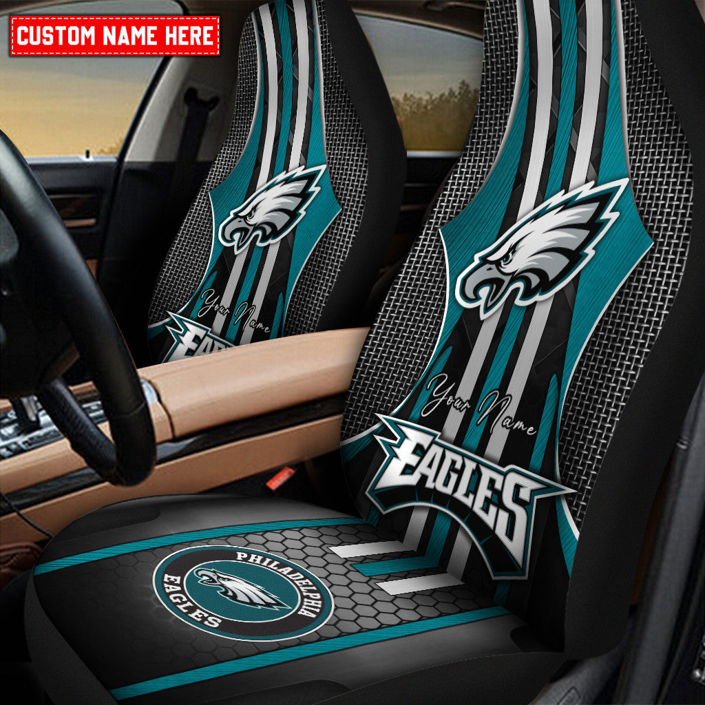 Philadelphia Eagles Personalized Car Seat Covers BG387