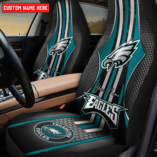 Philadelphia Eagles Personalized Car Seat Covers BG387
