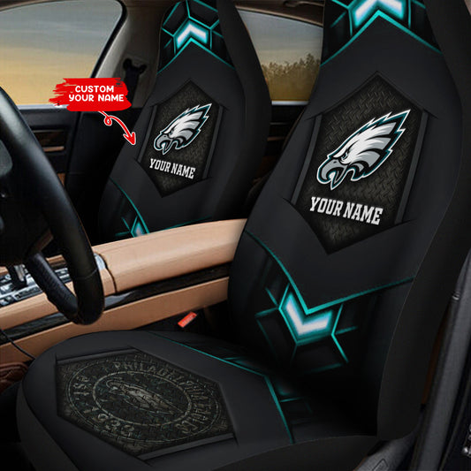 Philadelphia Eagles Personalized Car Seat Covers BG430