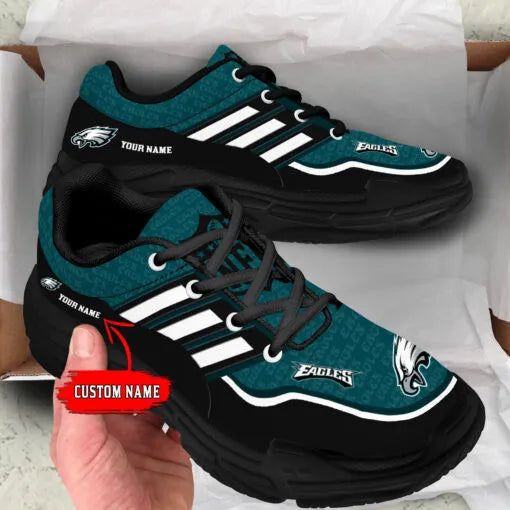 Philadelphia Eagles Personalized Chunky Sneakers 17