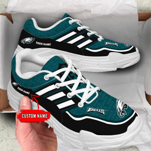 Philadelphia Eagles Personalized Chunky Sneakers 17