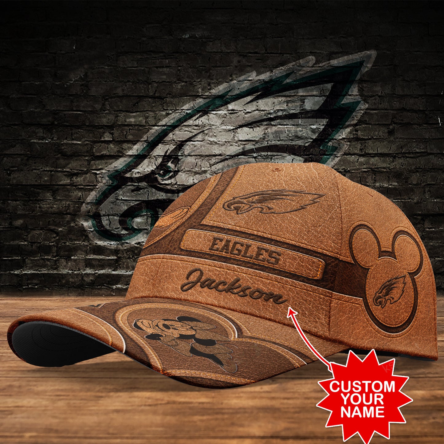 Philadelphia Eagles Personalized Classic Cap BB506