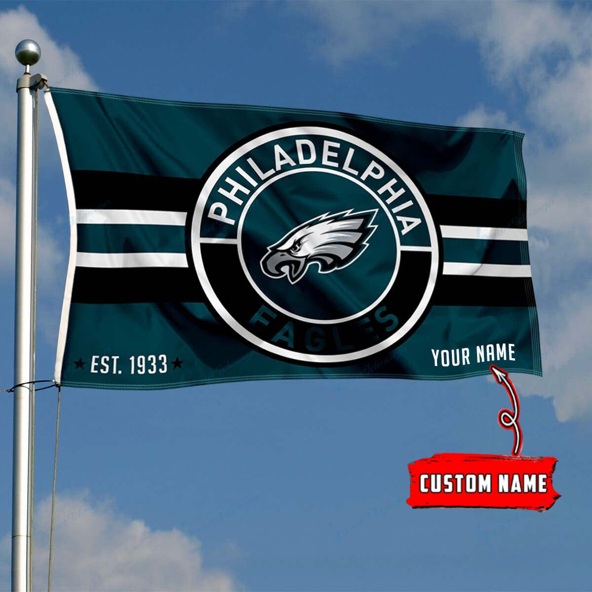 Philadelphia Eagles Personalized Flag 190