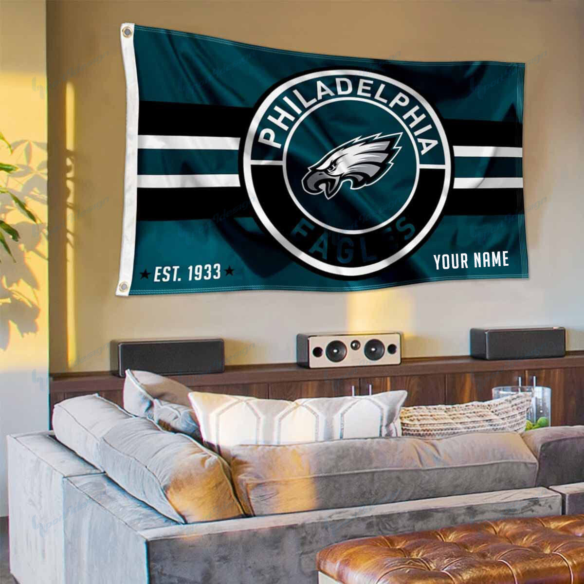 Philadelphia Eagles Personalized Flag 190