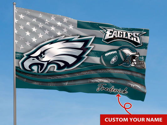 Philadelphia Eagles Personalized Flag 25
