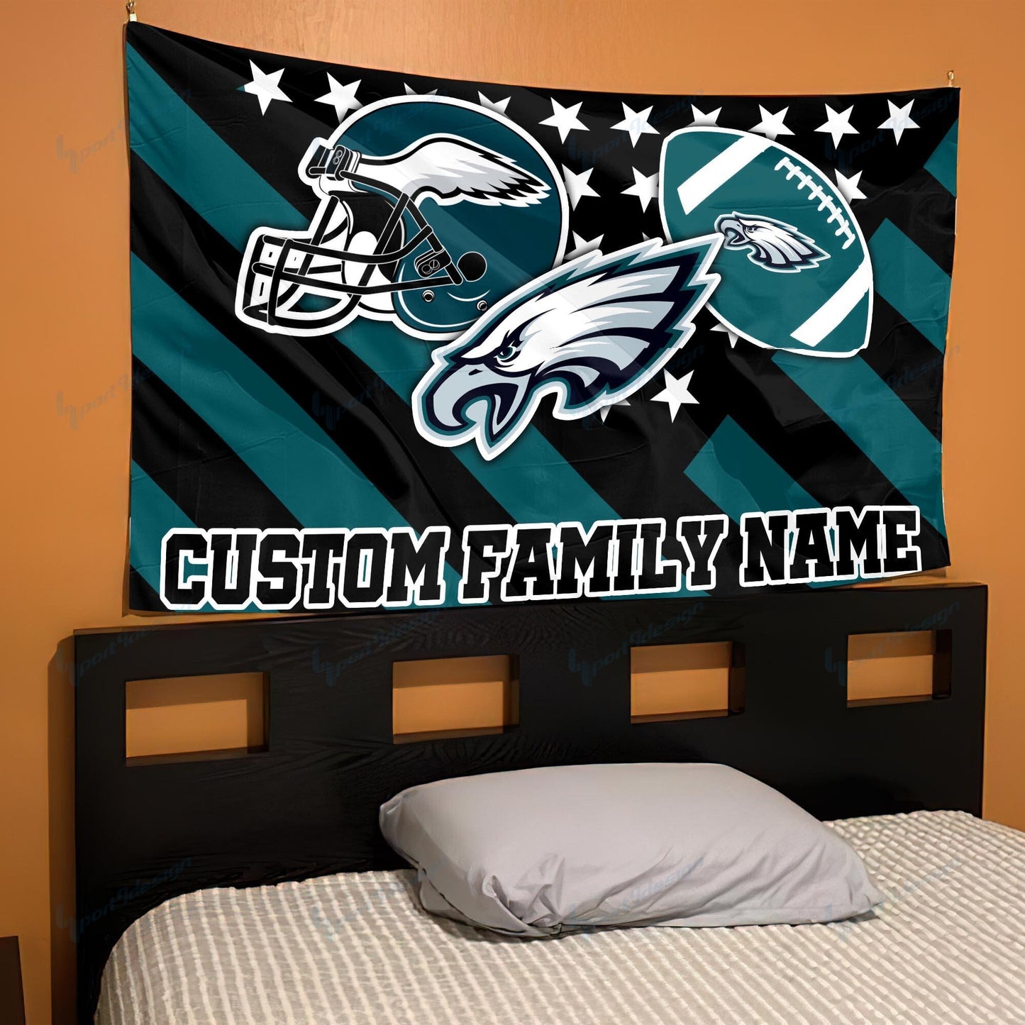 Philadelphia Eagles Personalized Flag 89
