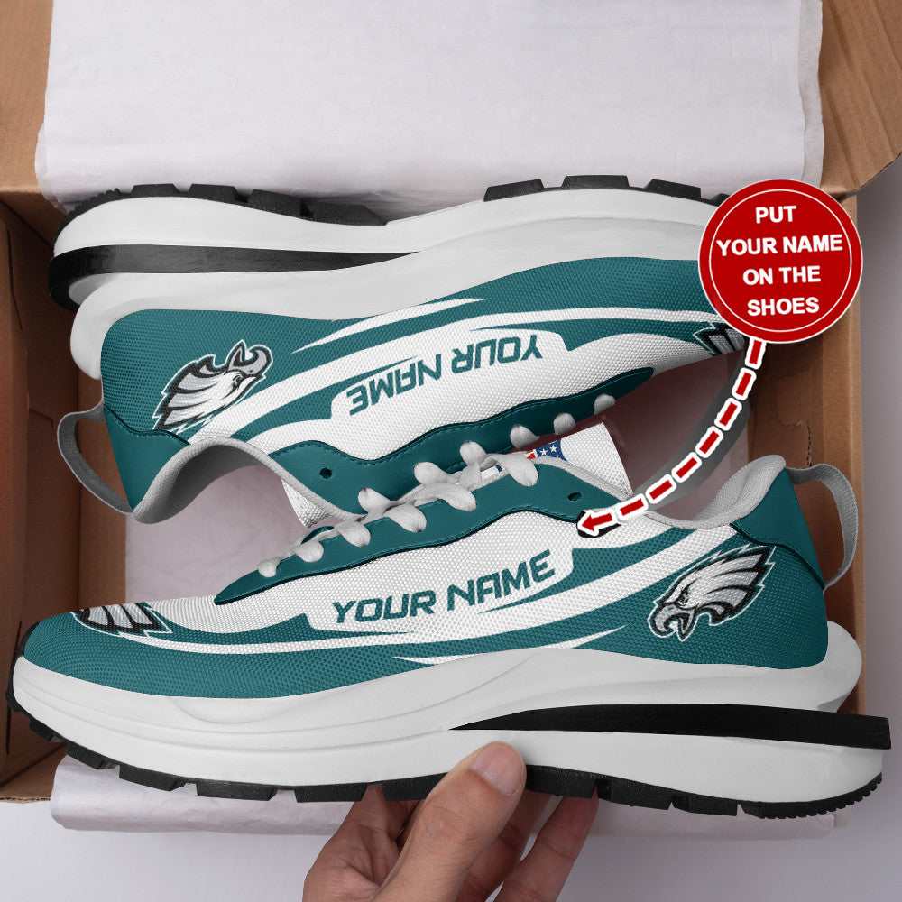 Philadelphia Eagles Personalized HF3 Sneakers 25