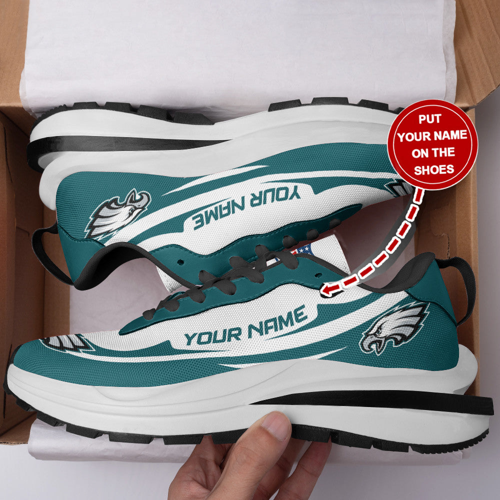Philadelphia Eagles Personalized HF3 Sneakers 25