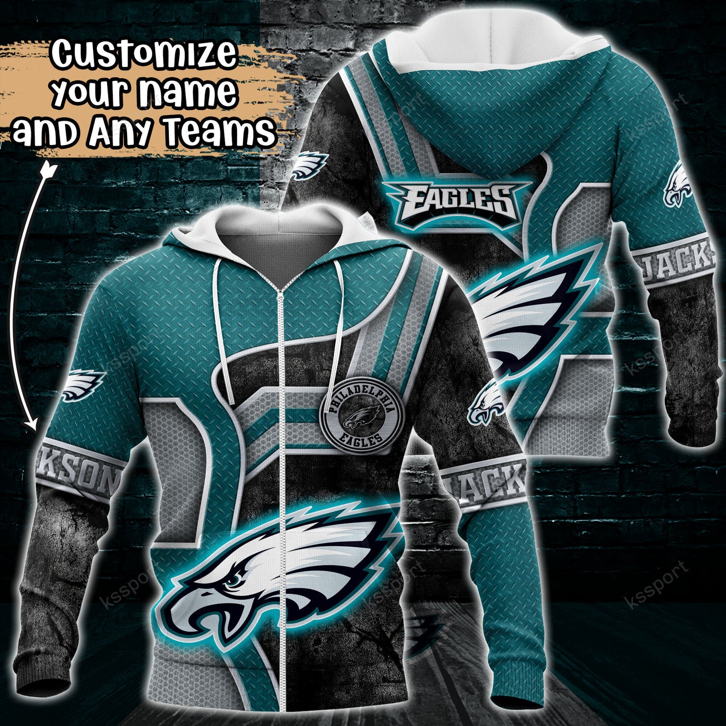 Philadelphia Eagles Personalized Hoodie BG909