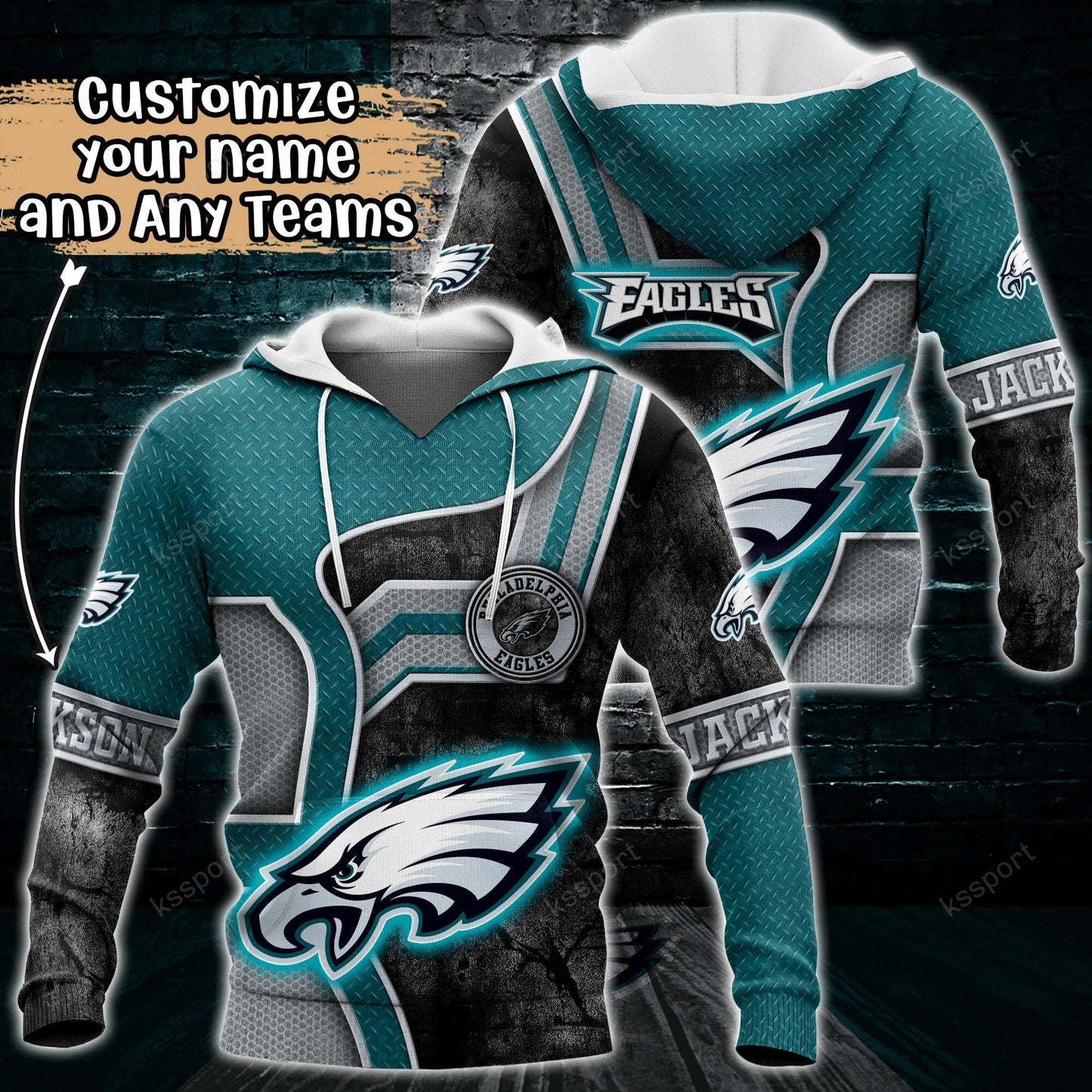 Philadelphia Eagles Personalized Hoodie BG909