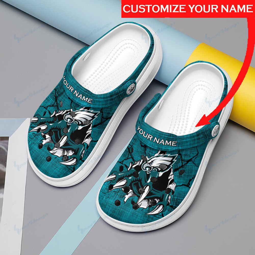 Philadelphia Eagles Personalized Limited Clog BG33