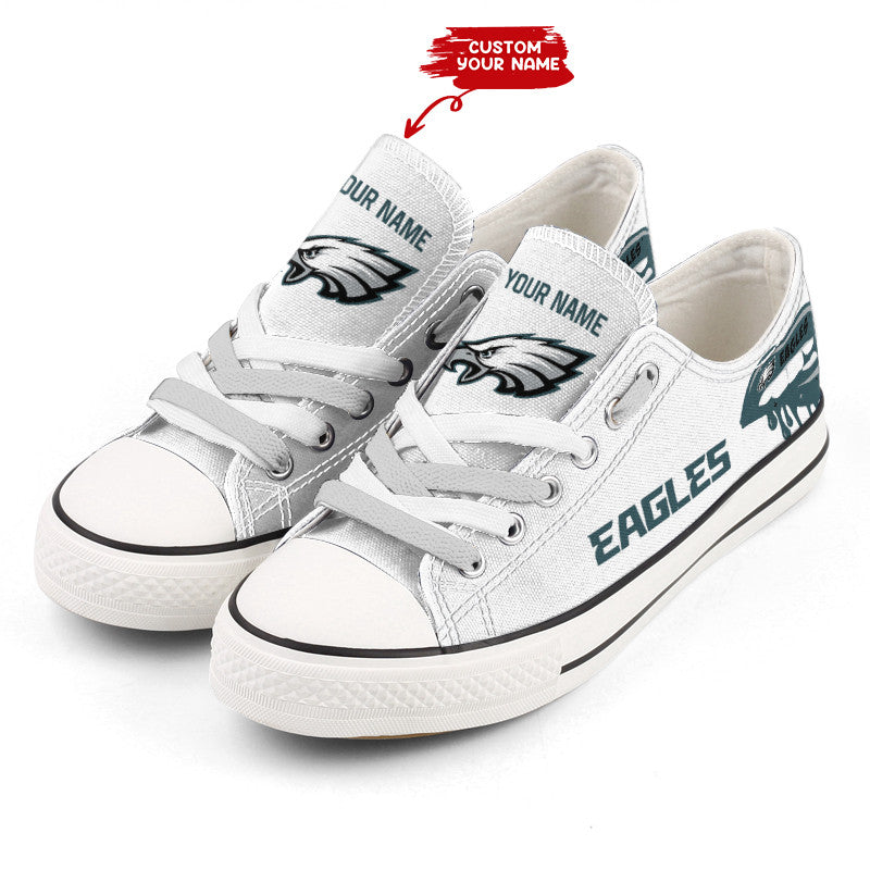 Philadelphia Eagles Personalized New Low Top BG08