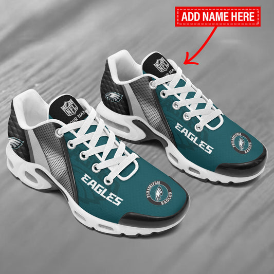 Philadelphia Eagles Personalized Plus T-N Youth Sneakers BG134