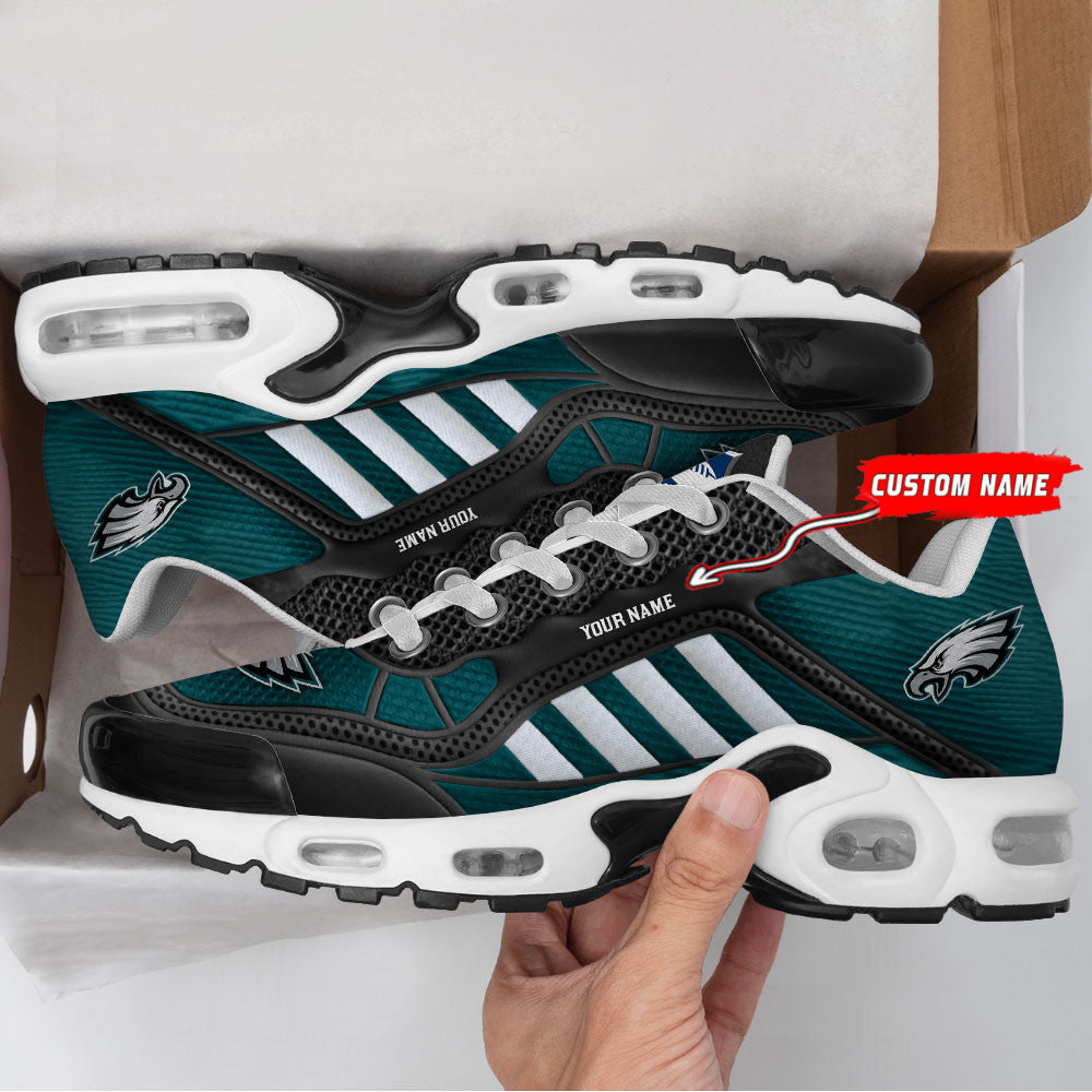 Philadelphia Eagles Personalized Plus T-N Youth Sneakers BG160