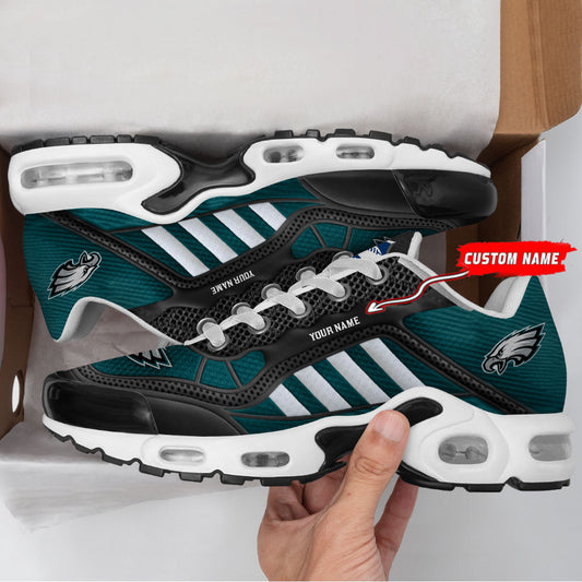 Philadelphia Eagles Personalized Plus T-N Youth Sneakers BG160