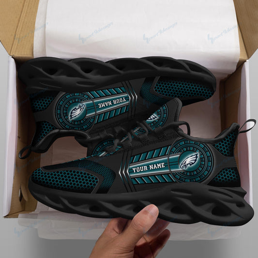 Philadelphia Eagles Personalized Running Sneakers SPD195