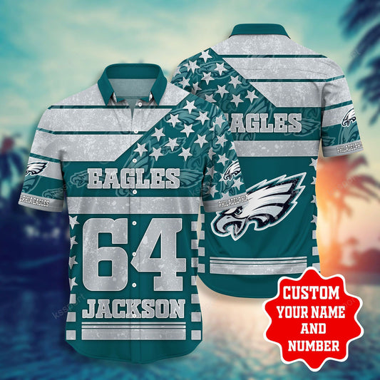 Philadelphia Eagles Personalized Shirt and Shorts BG243