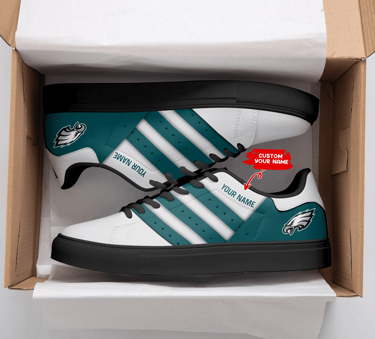 Philadelphia Eagles Personalized SS Custom Sneakers BG242