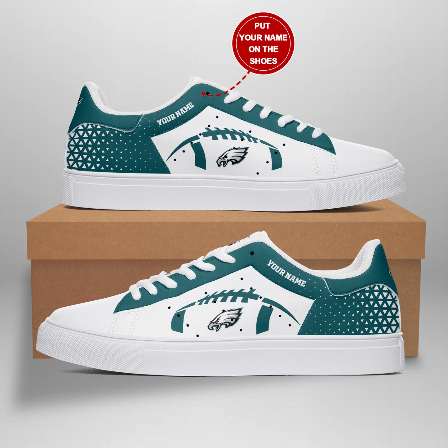 Philadelphia Eagles Personalized SS Custom Sneakers BG247