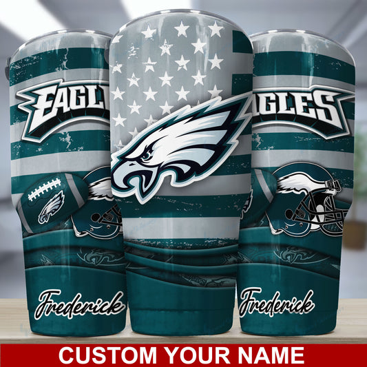Philadelphia Eagles Personalized Tumbler BG54
