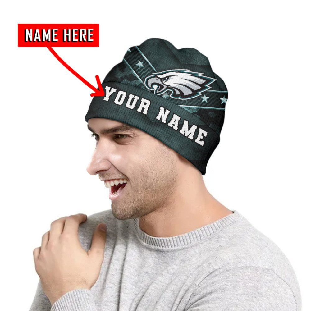 Philadelphia Eagles Personalized Wool Beanie 160