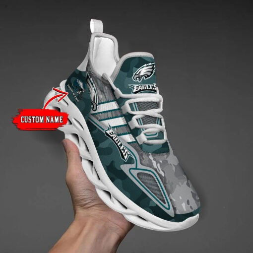 Philadelphia Eagles Personalized Yezy Running Sneakers BB255