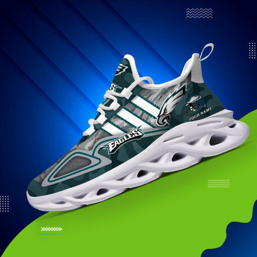 Philadelphia Eagles Personalized Yezy Running Sneakers BB255