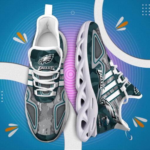 Philadelphia Eagles Personalized Yezy Running Sneakers BB255