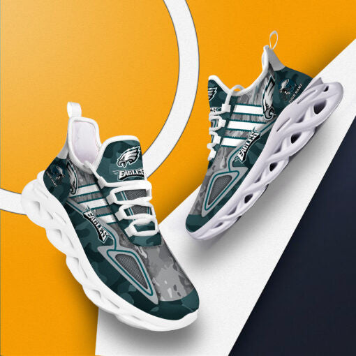 Philadelphia Eagles Personalized Yezy Running Sneakers BB255