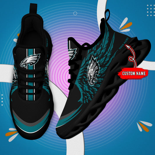 Philadelphia Eagles Personalized Yezy Running Sneakers BB677