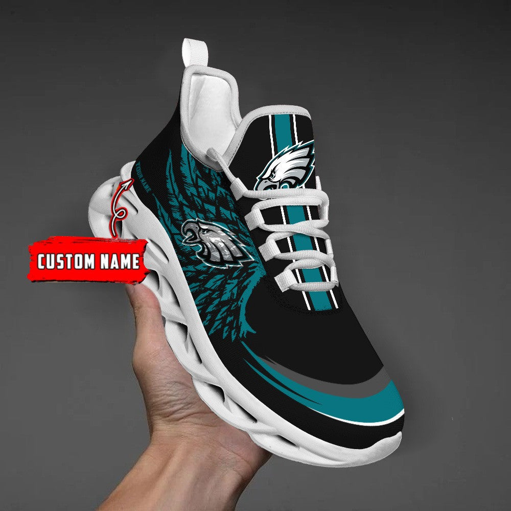 Philadelphia Eagles Personalized Yezy Running Sneakers BB677