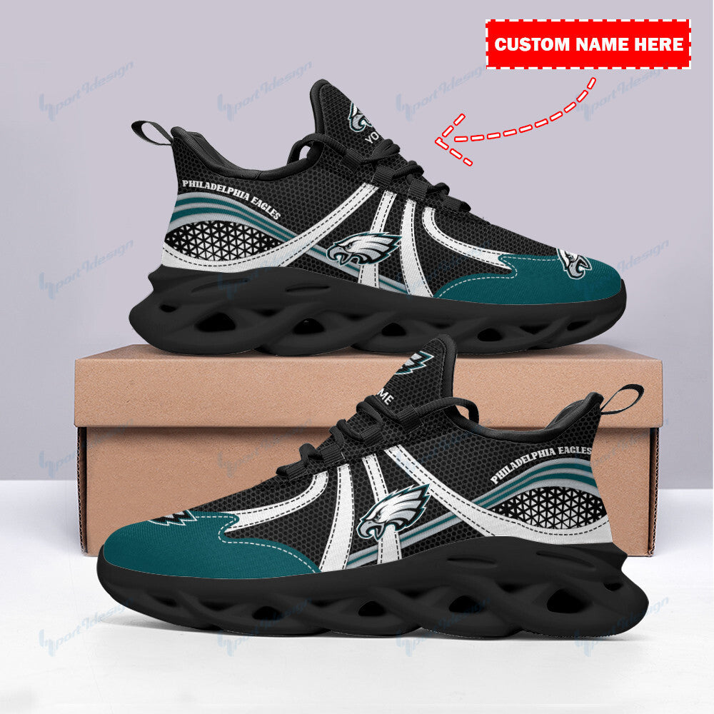 Philadelphia Eagles Personalized Yezy Running Sneakers BB825