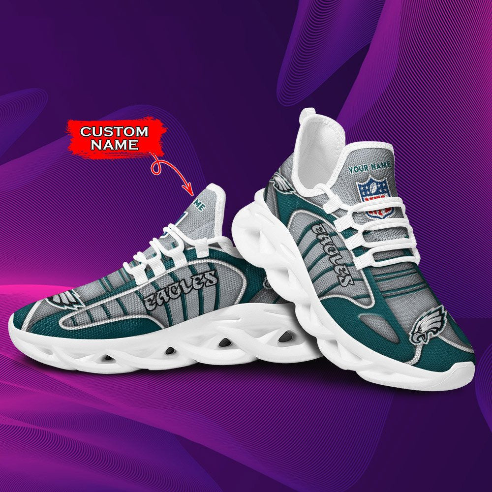 Philadelphia Eagles Personalized Yezy Running Sneakers BG135
