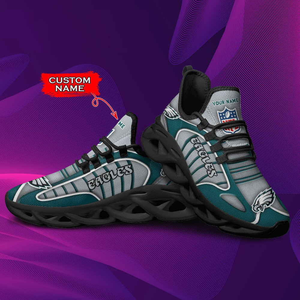 Philadelphia Eagles Personalized Yezy Running Sneakers BG135