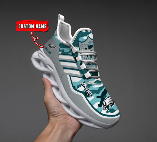 Philadelphia Eagles Personalized Yezy Running Sneakers BG228