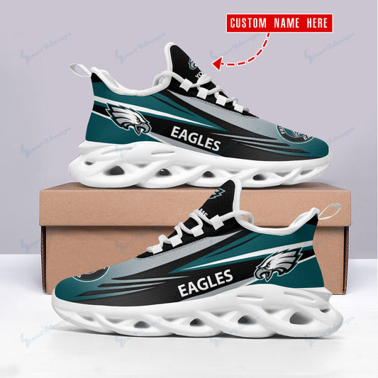 Philadelphia Eagles Personalized Yezy Running Sneakers SPD159