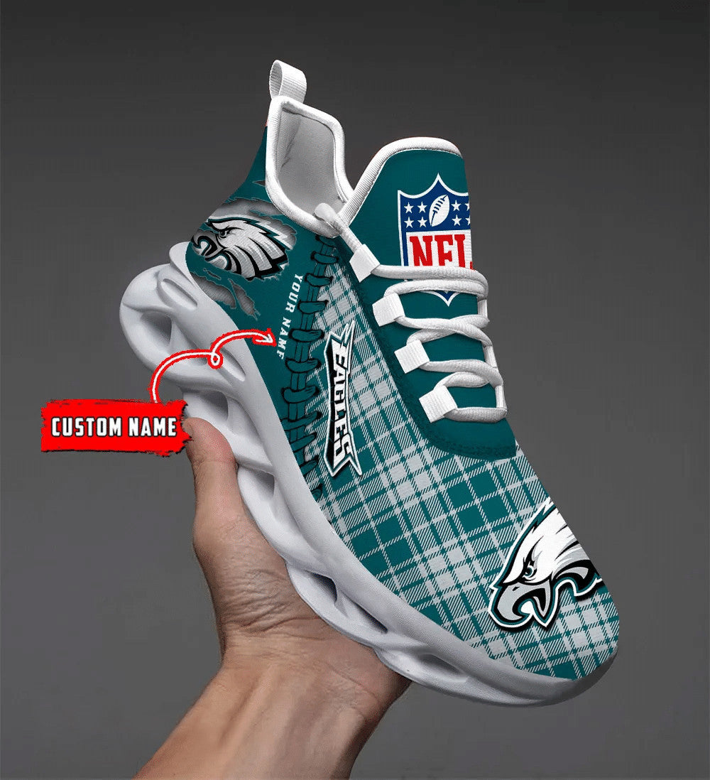 Philadelphia Eagles Personalized Yezy Running Sneakers SPD300