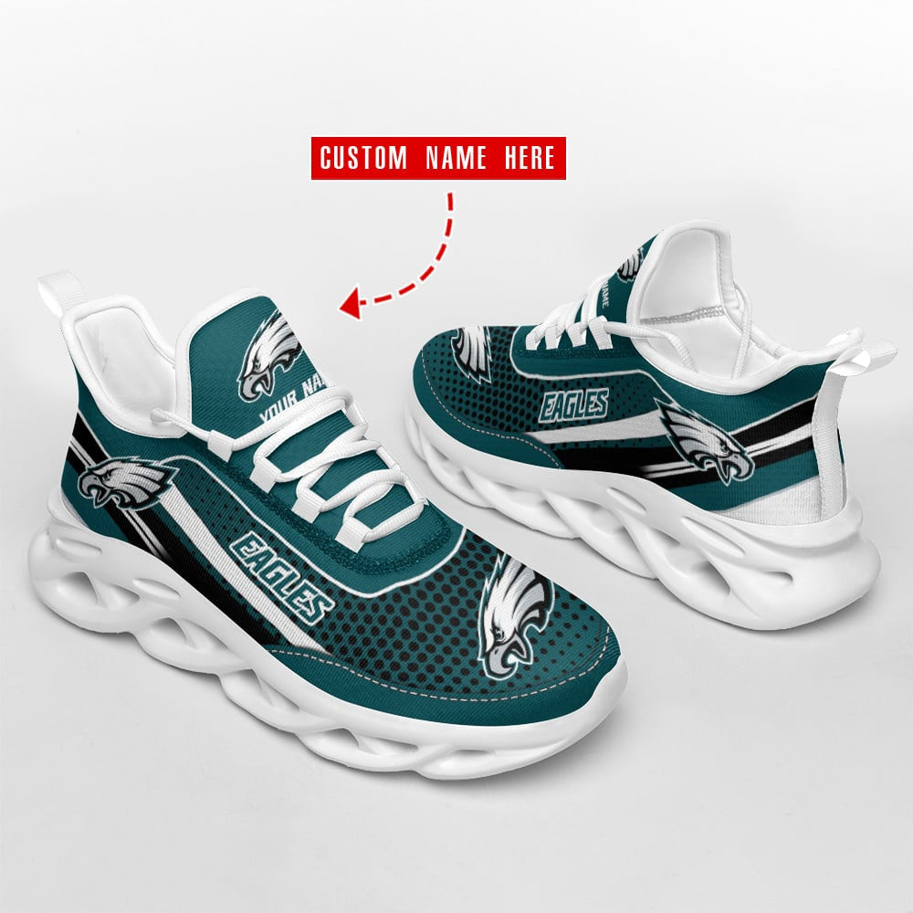 Philadelphia Eagles Personalized Yezy Running Sneakers SPD391