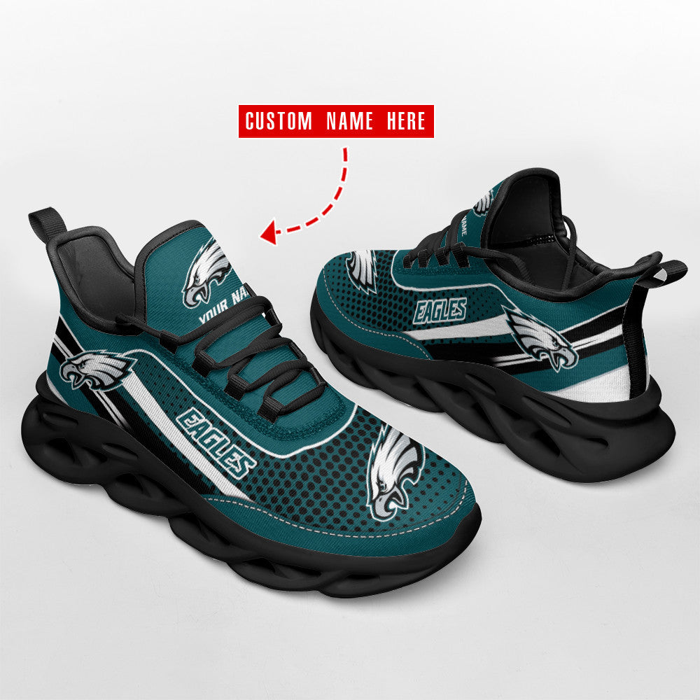 Philadelphia Eagles Personalized Yezy Running Sneakers SPD391
