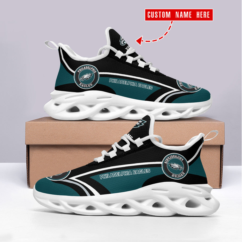 Philadelphia Eagles Personalized Yezy Running Sneakers SPD392