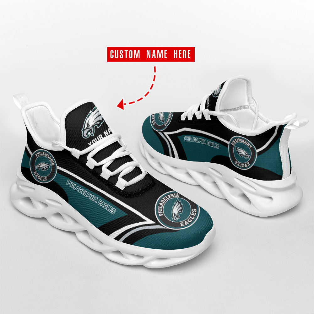 Philadelphia Eagles Personalized Yezy Running Sneakers SPD392