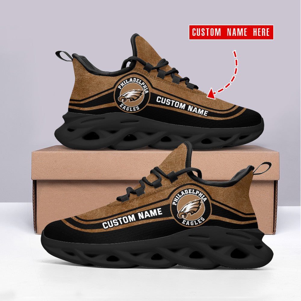 Philadelphia Eagles Personalized Yezy Running Sneakers SPD393